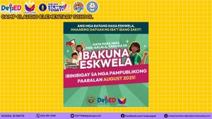 CCES Holds Bakuna Eskwela 2025